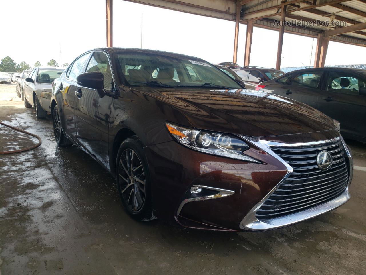 2016 Lexus Es 350 Brown vin: JTHBK1GG4G2215552