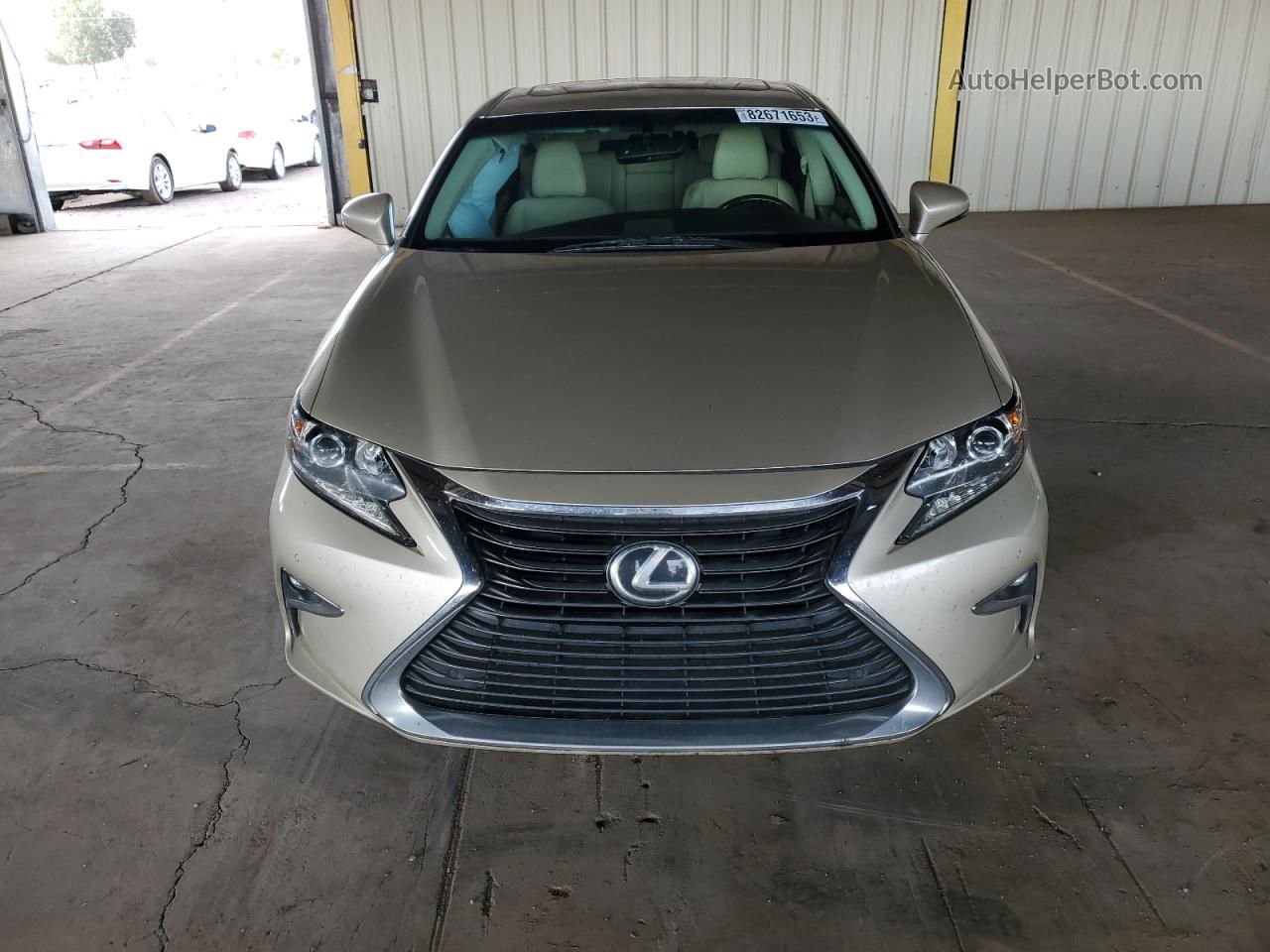 2016 Lexus Es 350 Gold vin: JTHBK1GG4G2216328