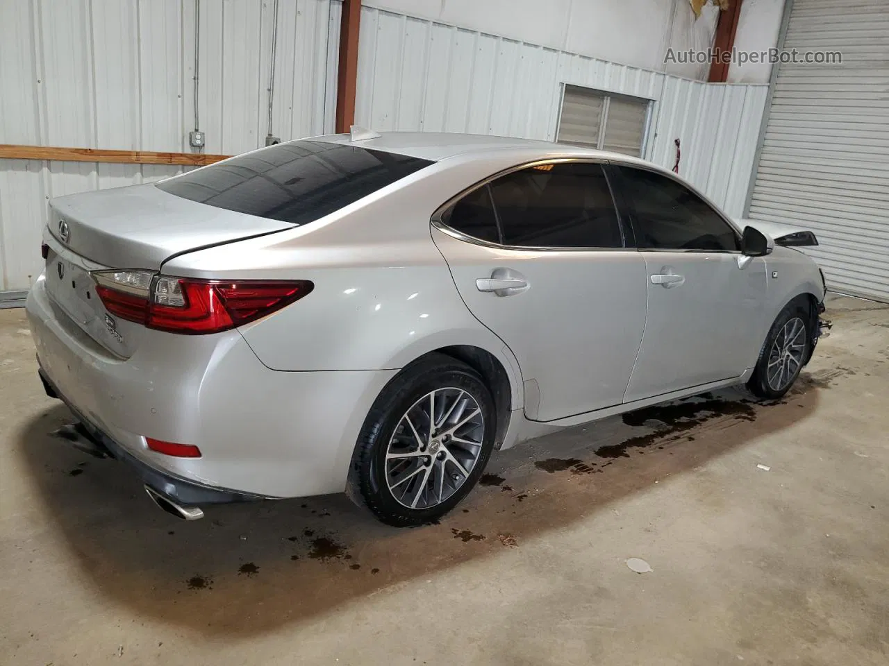 2016 Lexus Es 350 Silver vin: JTHBK1GG4G2226308