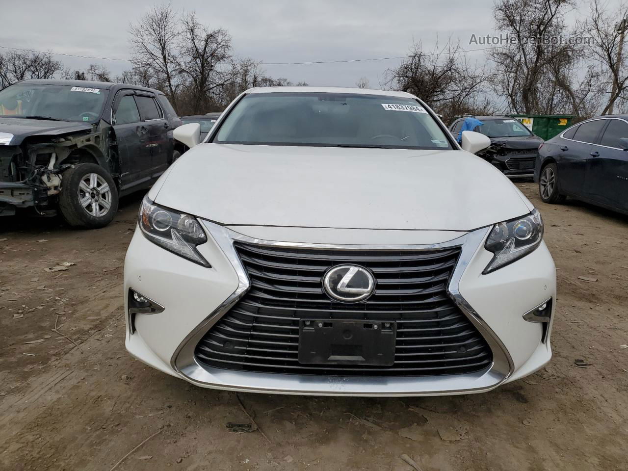 2016 Lexus Es 350 Белый vin: JTHBK1GG4G2230035