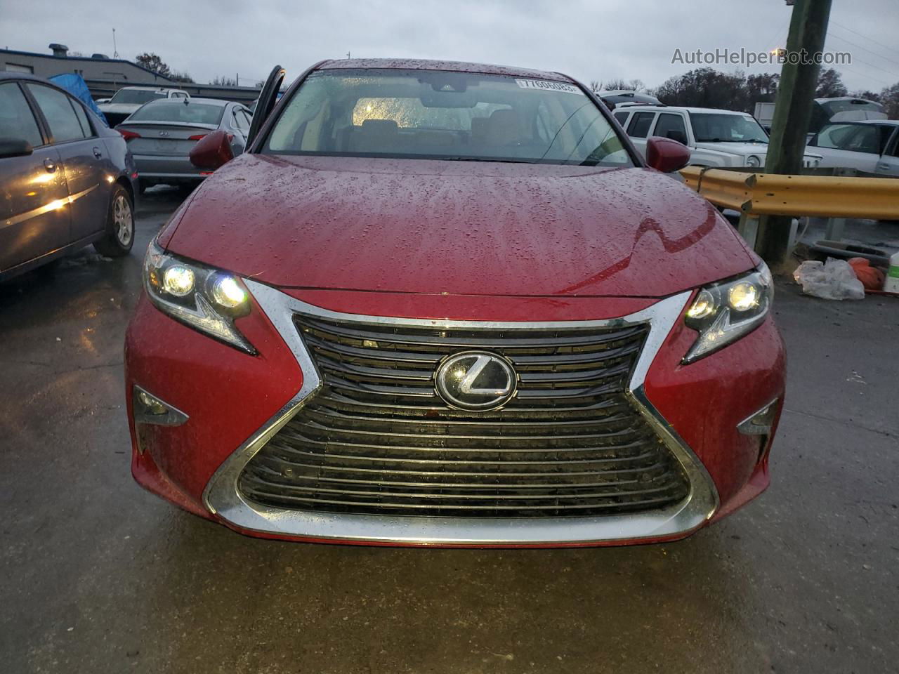 2016 Lexus Es 350 Red vin: JTHBK1GG4G2231959