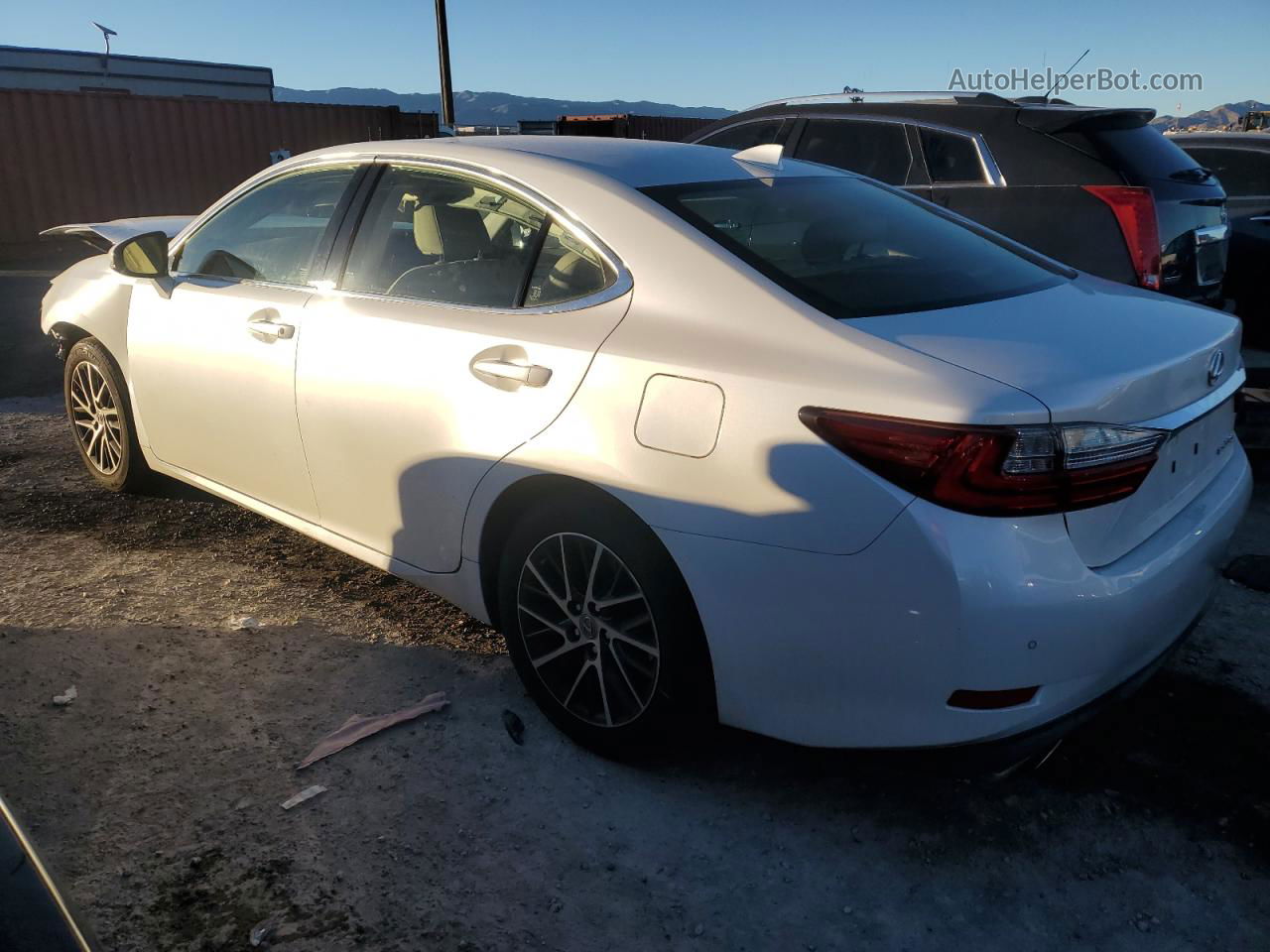 2017 Lexus Es 350 White vin: JTHBK1GG4H2247418