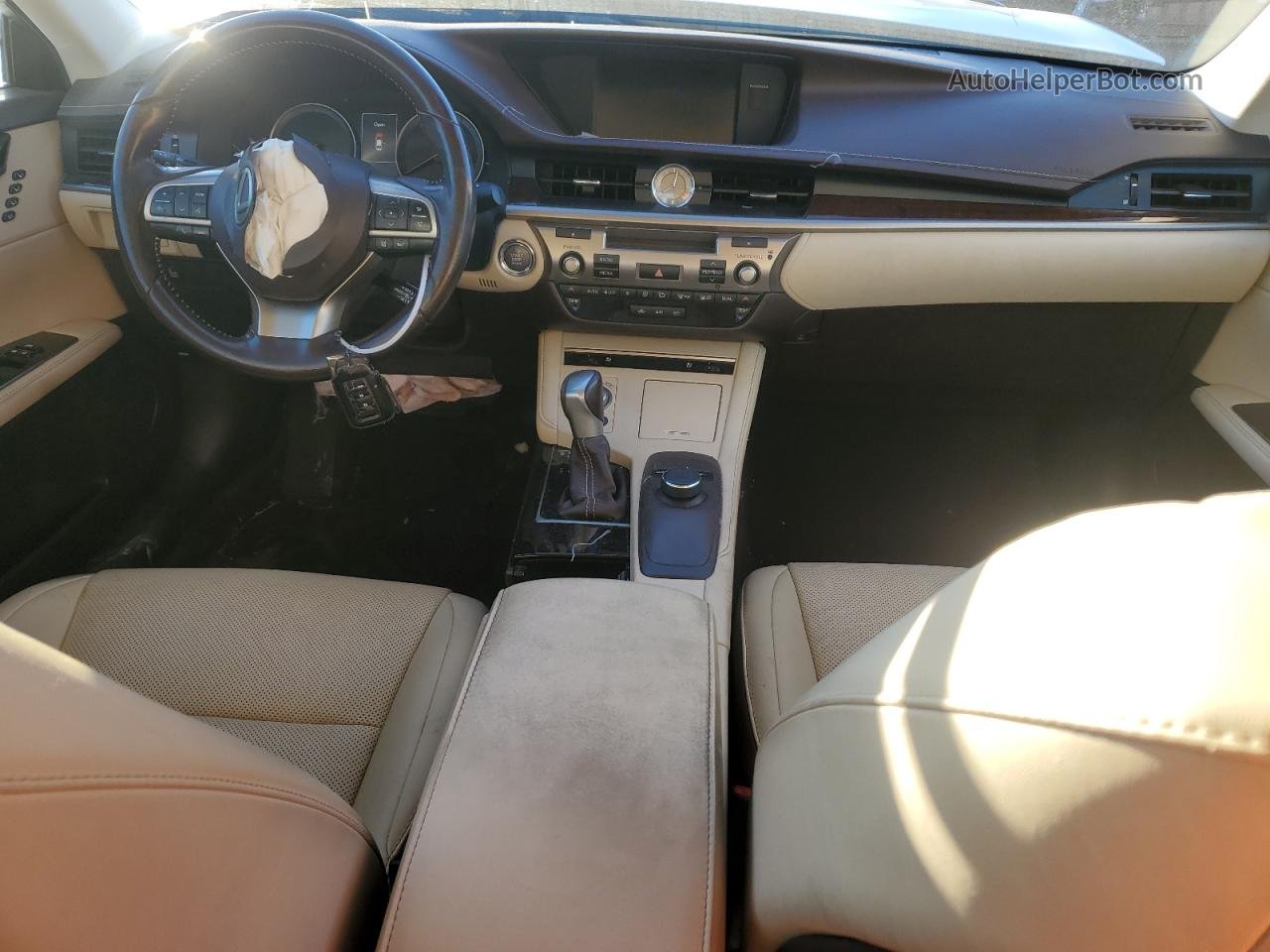 2017 Lexus Es 350 White vin: JTHBK1GG4H2247418