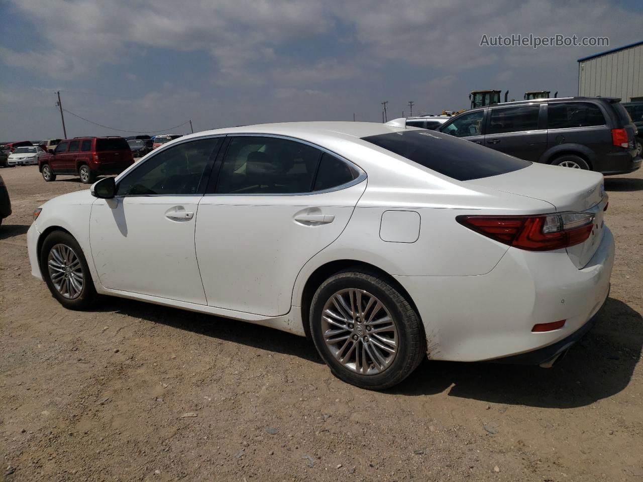 2017 Lexus Es 350 White vin: JTHBK1GG4H2252246