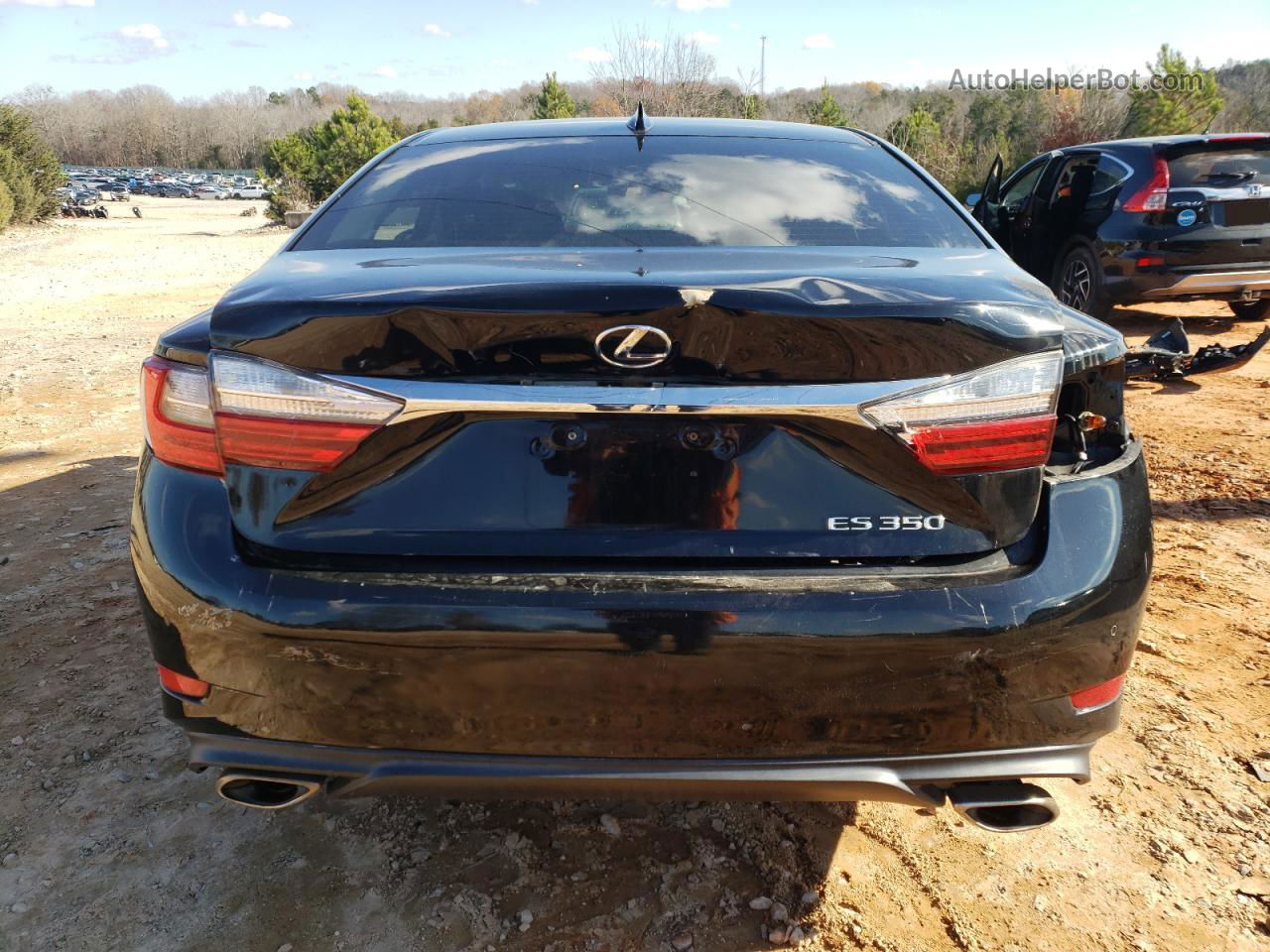 2017 Lexus Es 350 Black vin: JTHBK1GG4H2252666