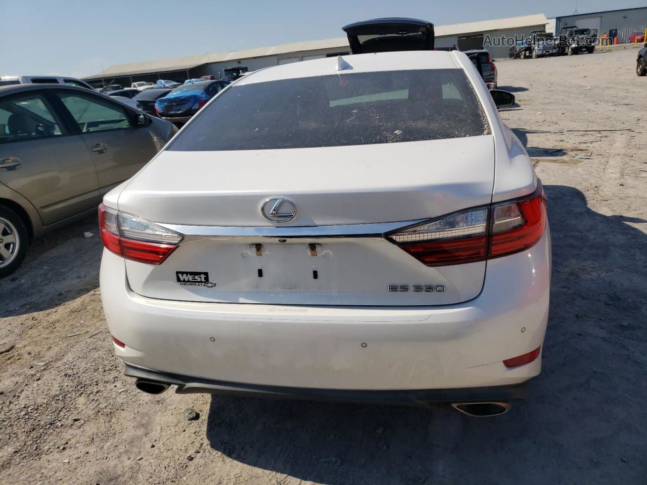 2017 Lexus Es 350 White vin: JTHBK1GG4H2253123