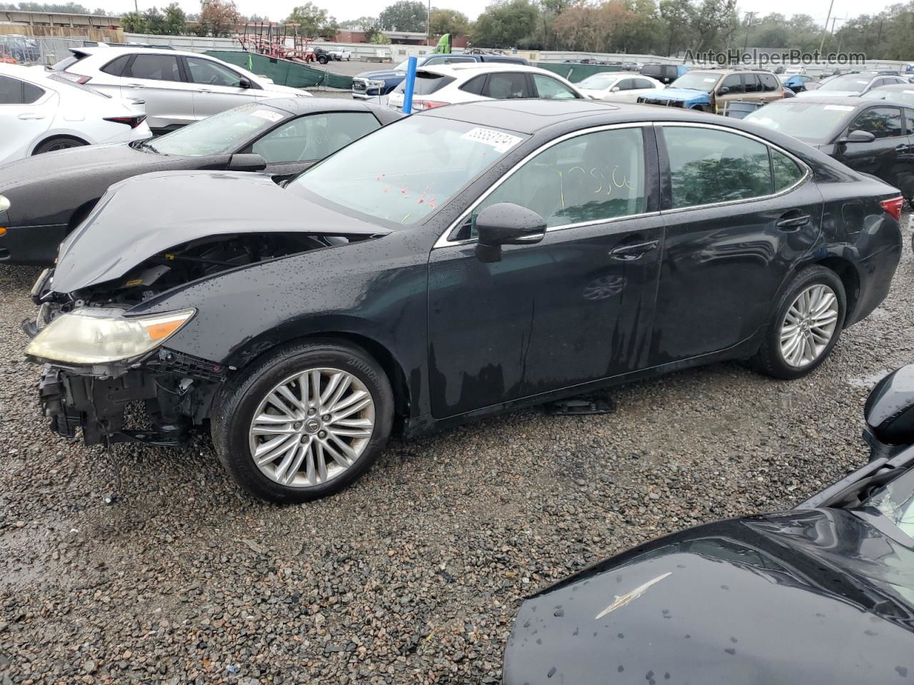 2013 Lexus Es 350 Black vin: JTHBK1GG5D2032236