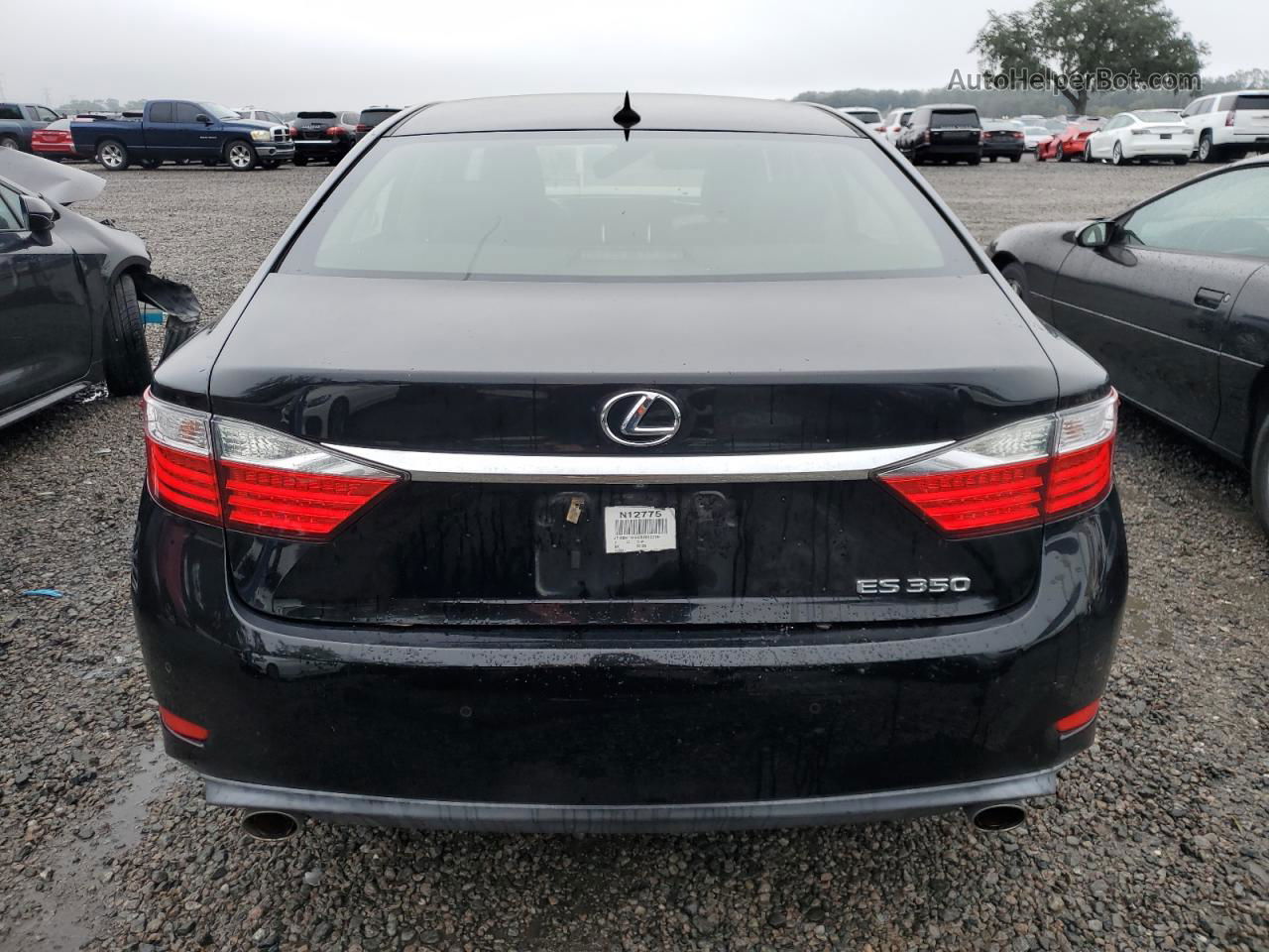 2013 Lexus Es 350 Черный vin: JTHBK1GG5D2032236