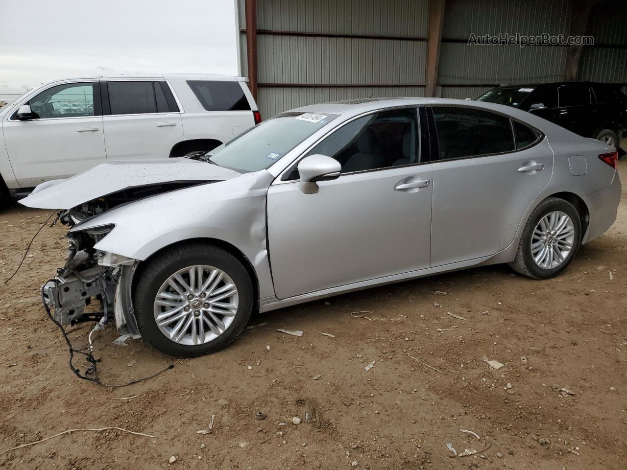 2013 Lexus Es 350 Silver vin: JTHBK1GG5D2046699