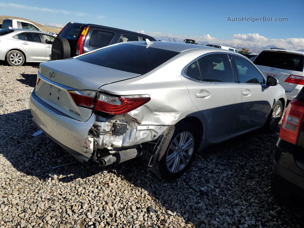 2013 Lexus Es 350 Gray vin: JTHBK1GG5D2051305