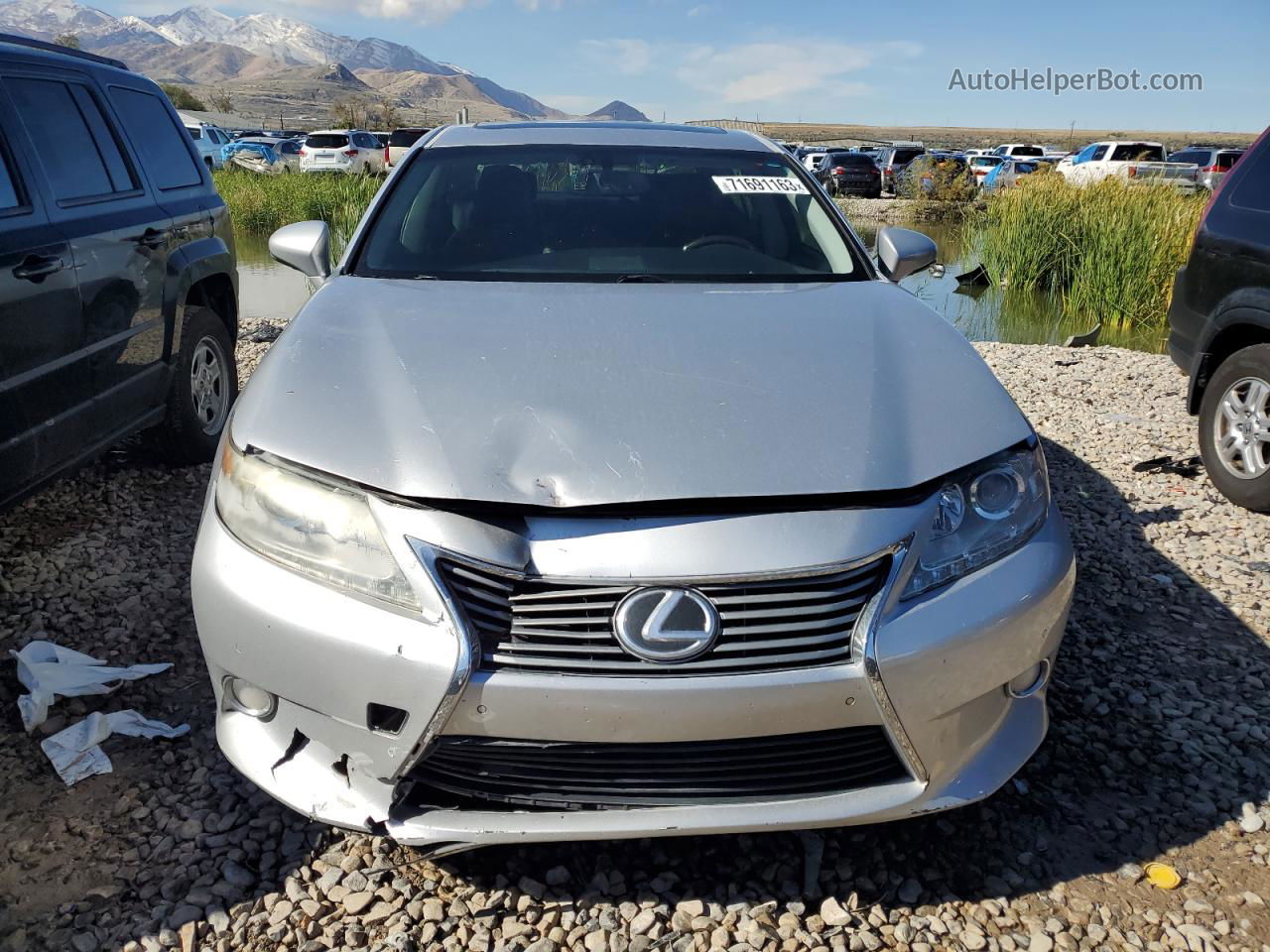 2013 Lexus Es 350 Gray vin: JTHBK1GG5D2051305