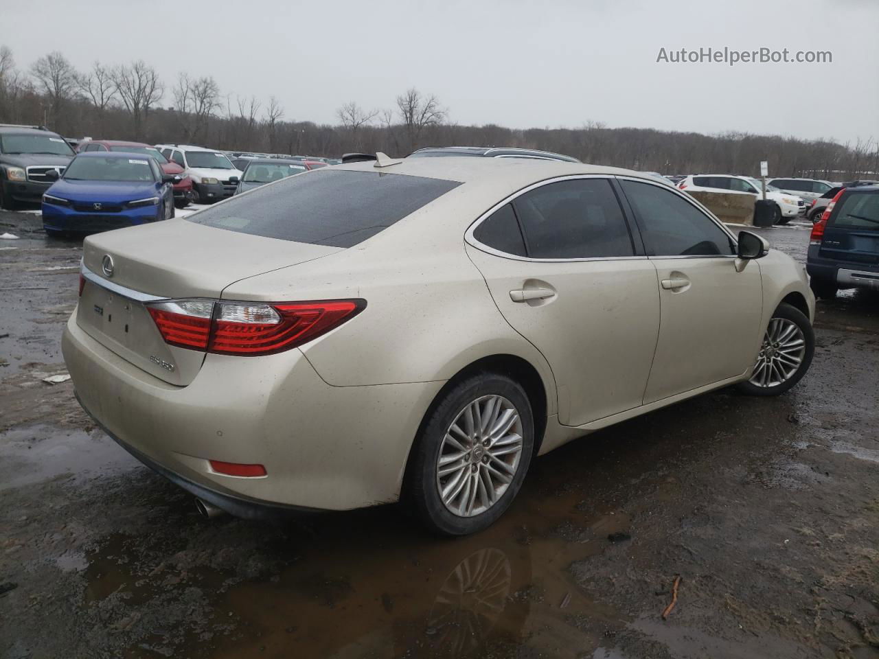 2013 Lexus Es 350 Золотой vin: JTHBK1GG5D2056441