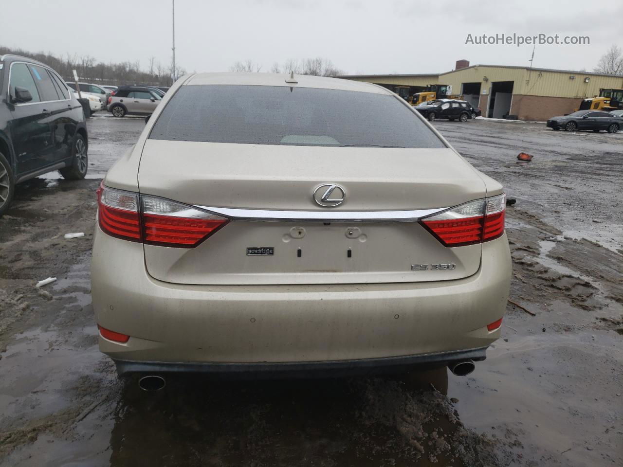 2013 Lexus Es 350 Золотой vin: JTHBK1GG5D2056441