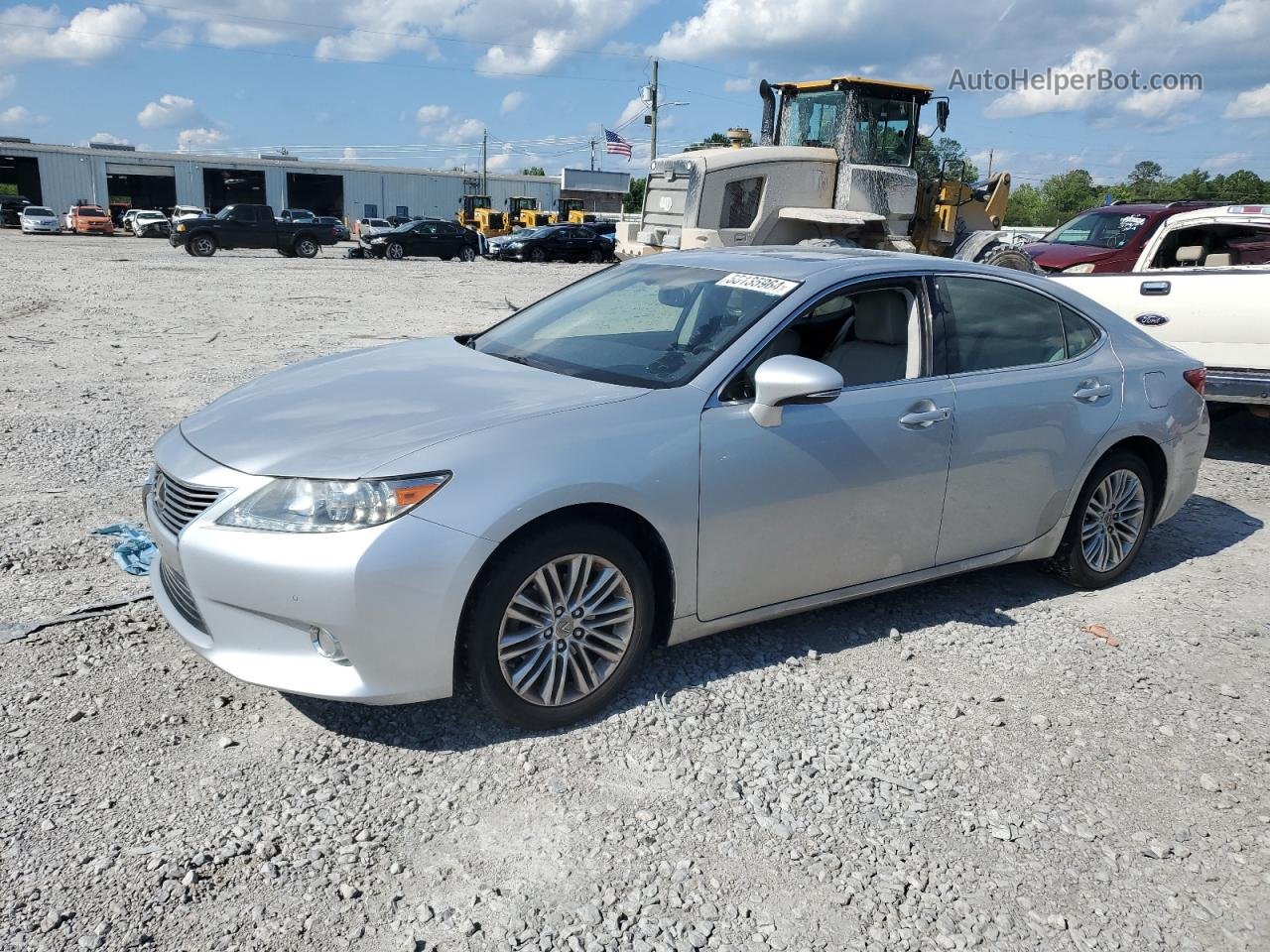 2013 Lexus Es 350 Silver vin: JTHBK1GG5D2067942