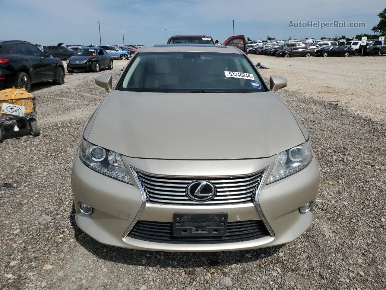 2013 Lexus Es 350 Tan vin: JTHBK1GG5D2073921