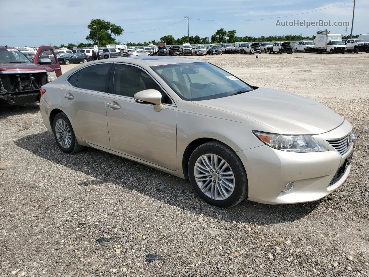 2013 Lexus Es 350 Tan vin: JTHBK1GG5D2073921