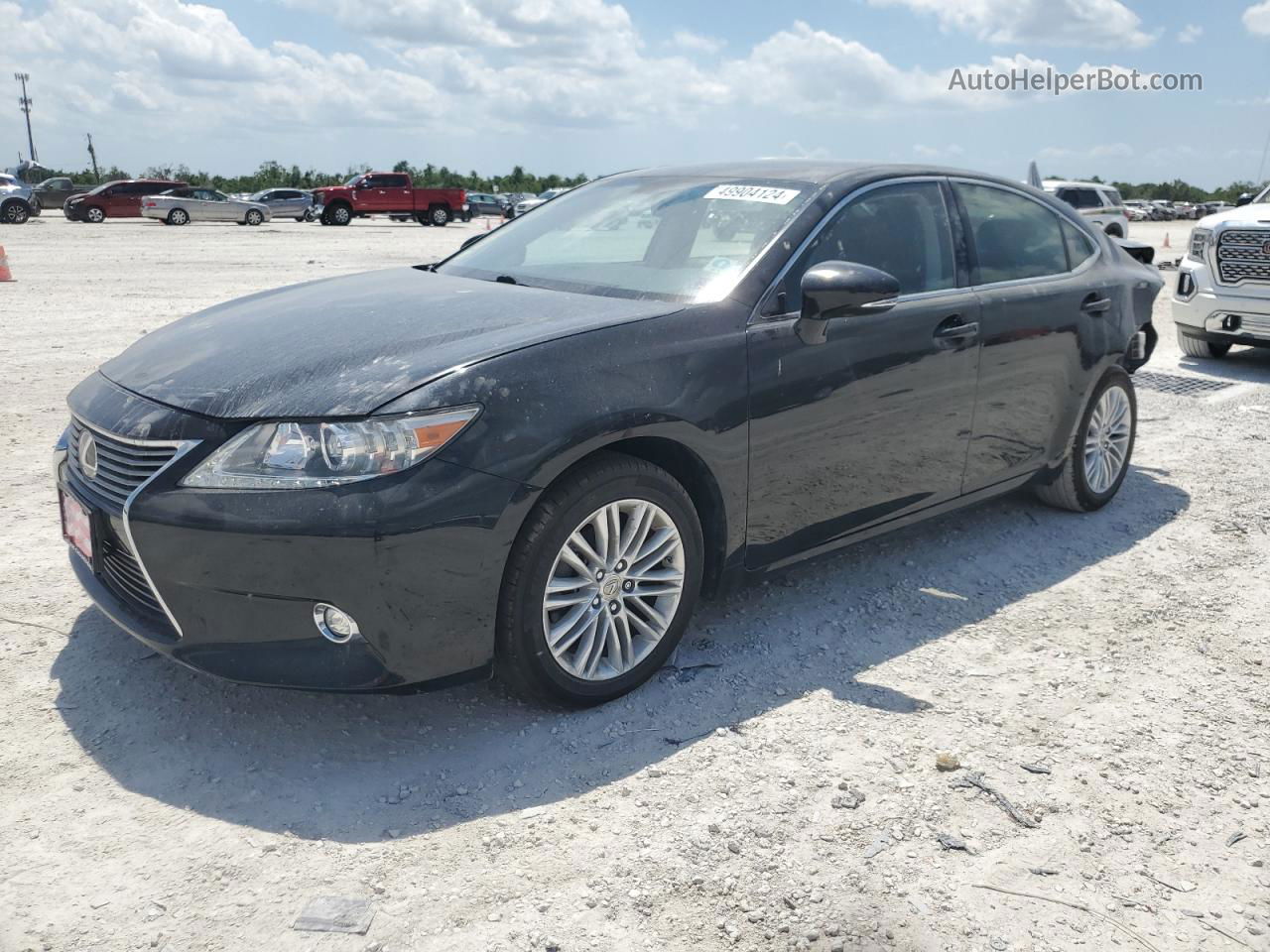 2014 Lexus Es 350 Black vin: JTHBK1GG5E2094916