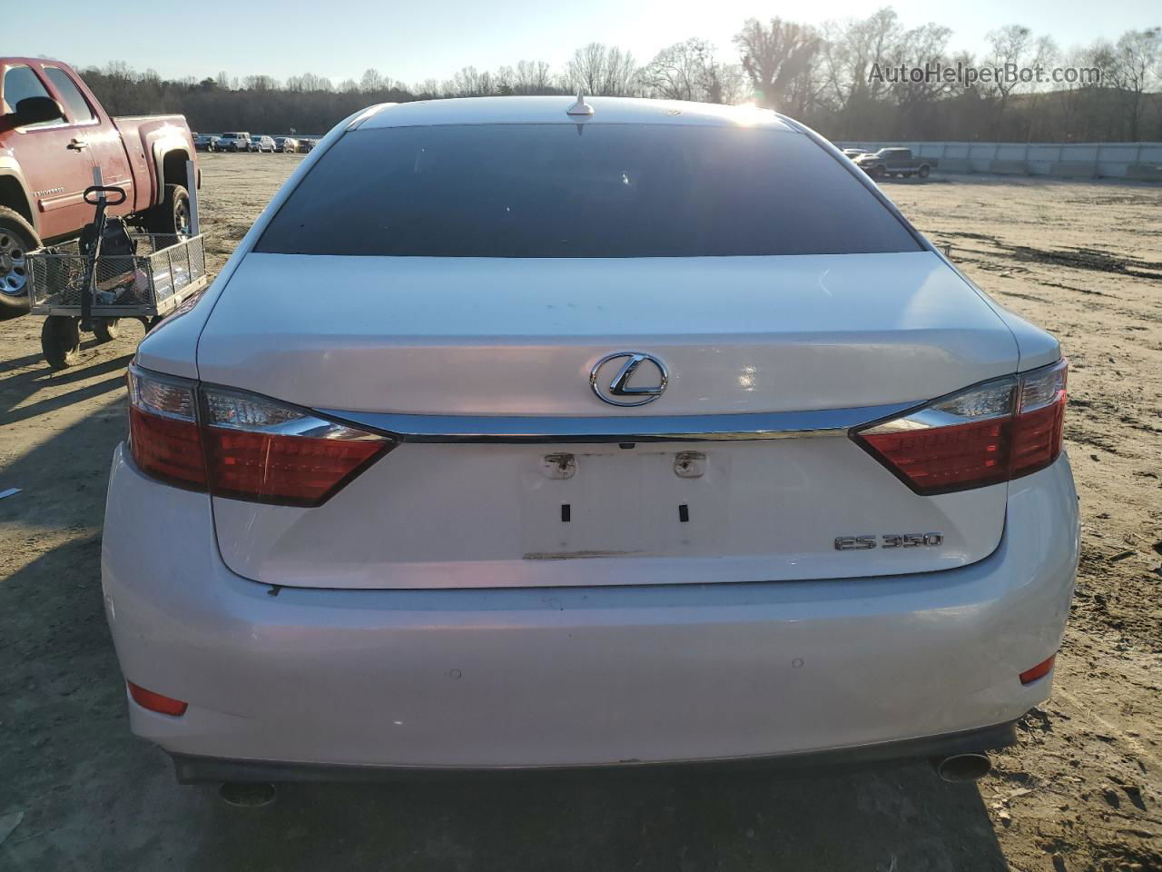 2014 Lexus Es 350 Белый vin: JTHBK1GG5E2099162