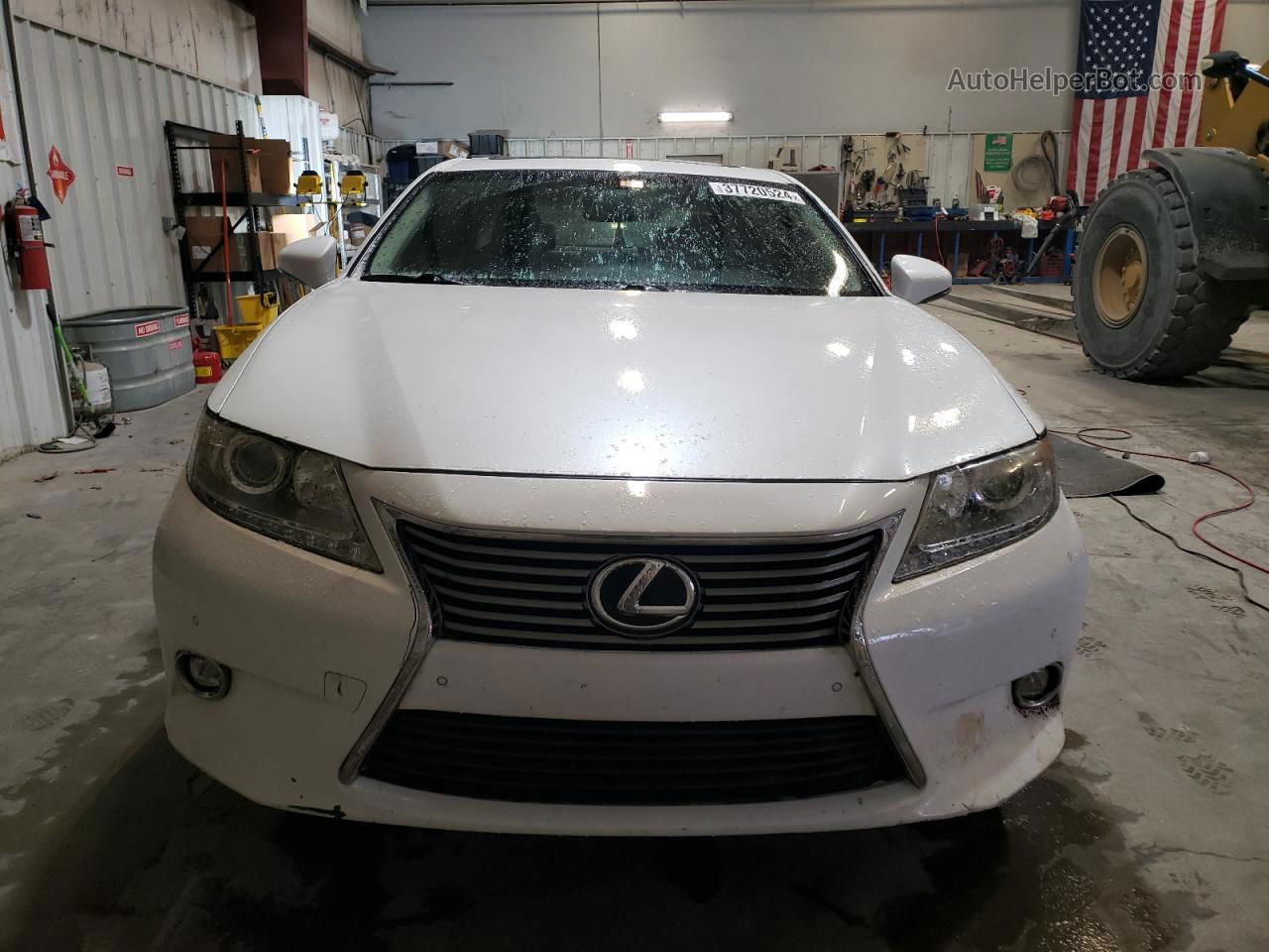 2014 Lexus Es 350 White vin: JTHBK1GG5E2103615