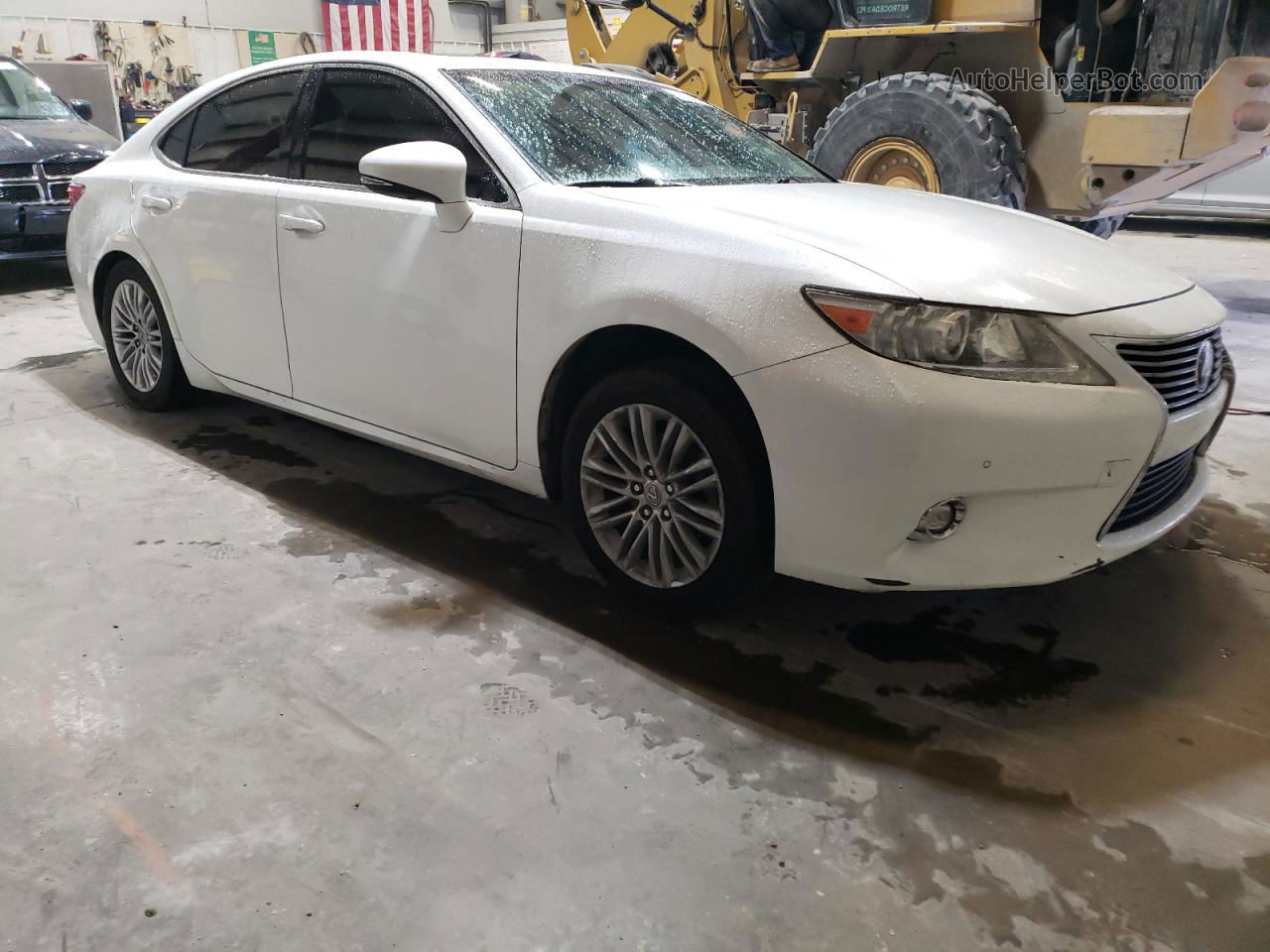 2014 Lexus Es 350 White vin: JTHBK1GG5E2103615