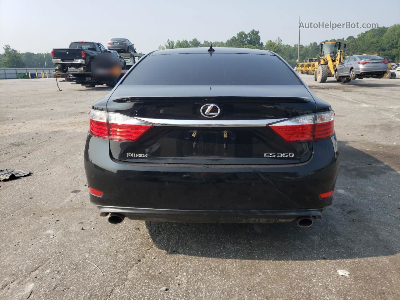 2014 Lexus Es 350 Black vin: JTHBK1GG5E2104828