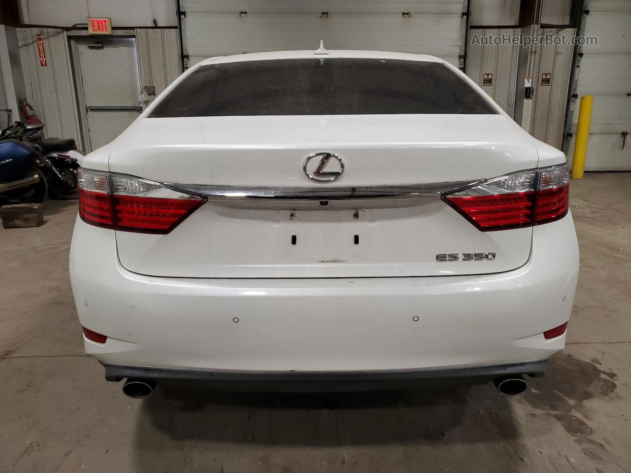 2014 Lexus Es 350 Белый vin: JTHBK1GG5E2107342