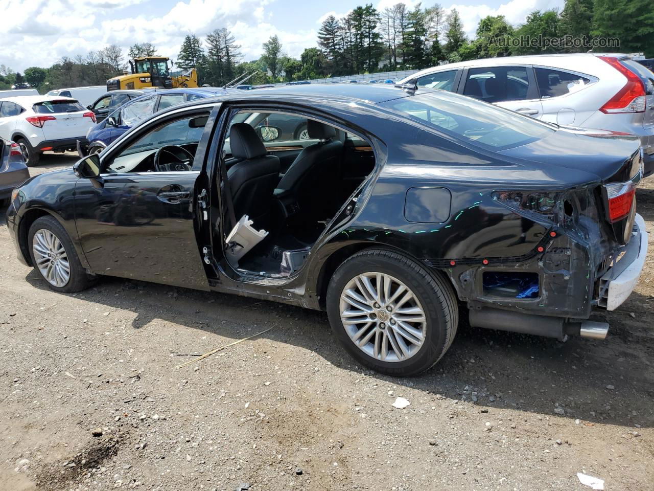 2014 Lexus Es 350 Black vin: JTHBK1GG5E2128305