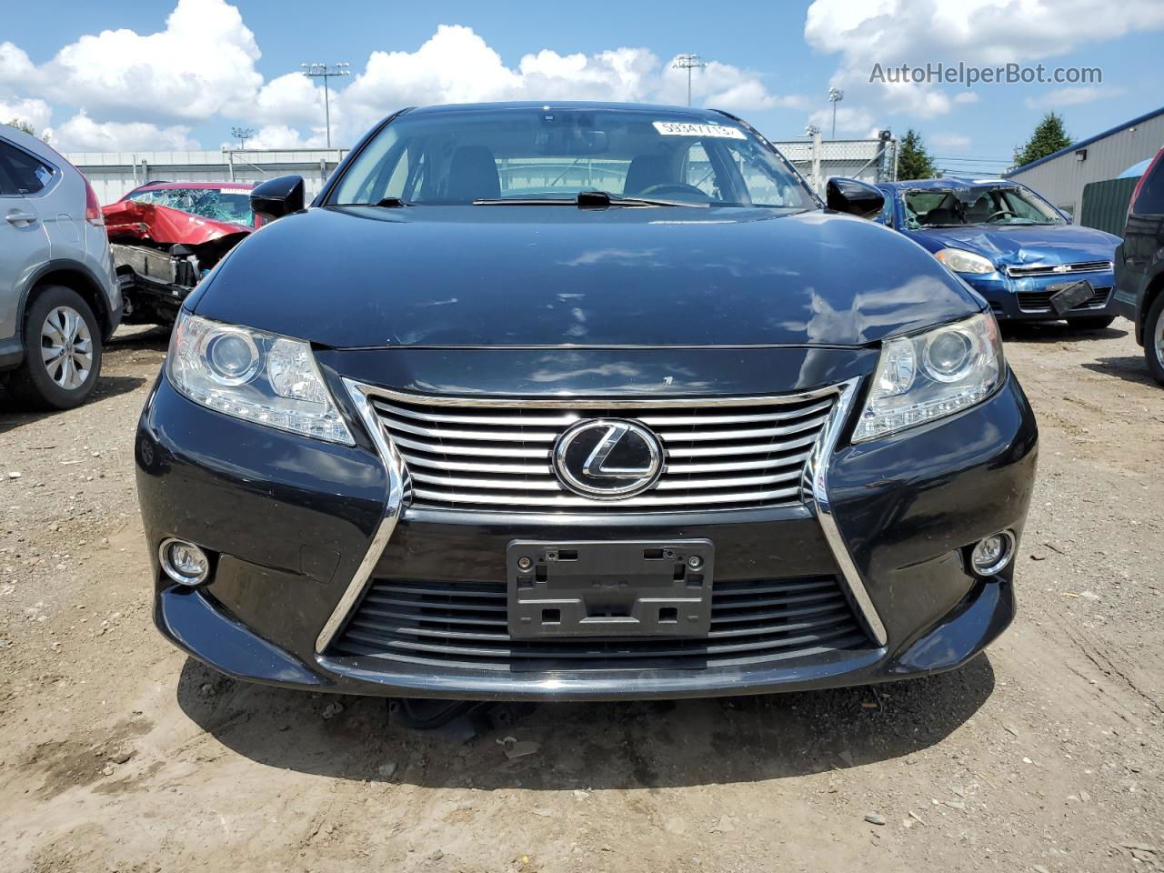 2014 Lexus Es 350 Black vin: JTHBK1GG5E2128305