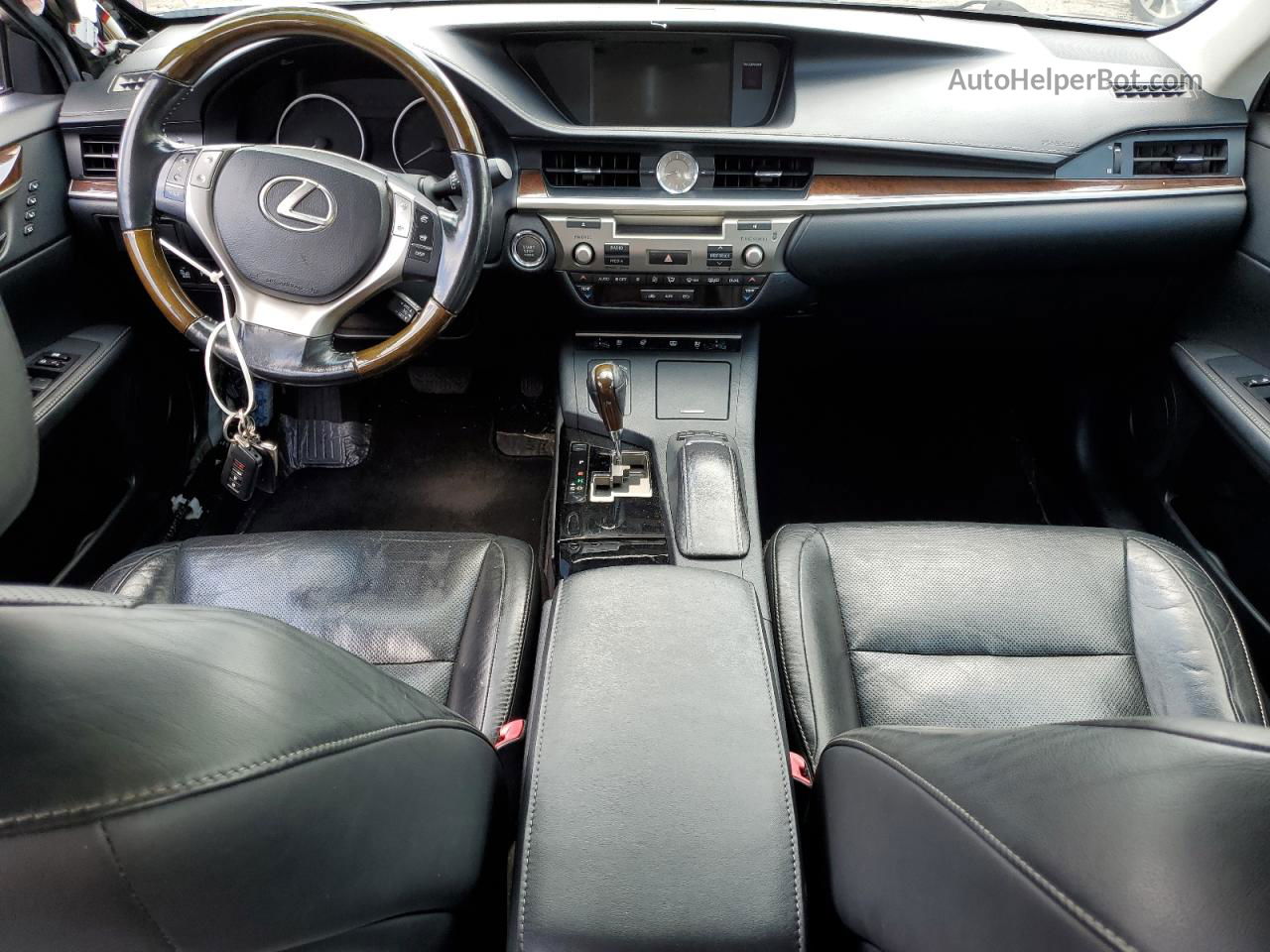 2014 Lexus Es 350 Черный vin: JTHBK1GG5E2128305