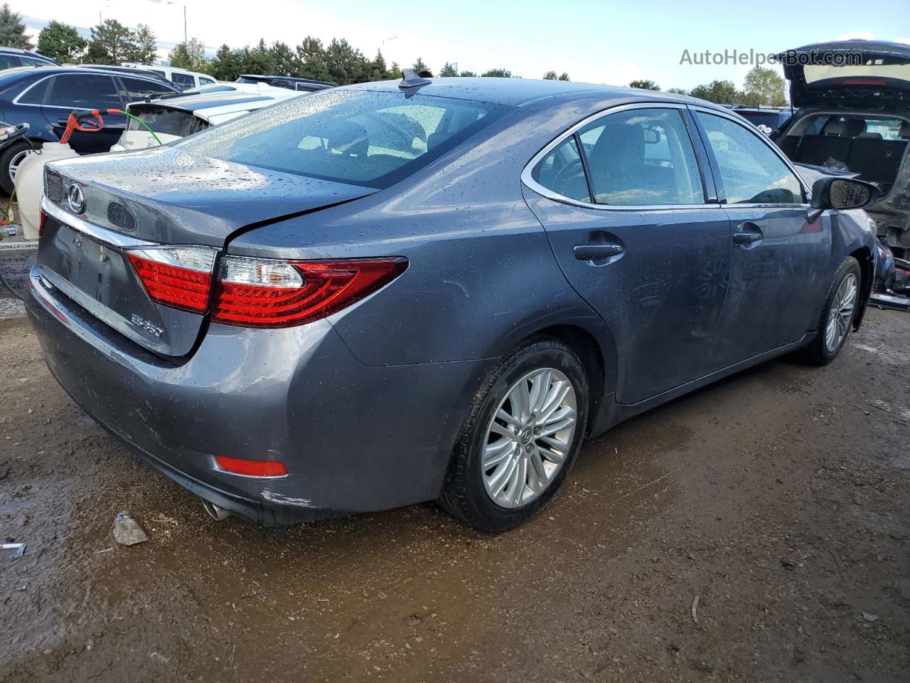 2014 Lexus Es 350 Gray vin: JTHBK1GG5E2130586