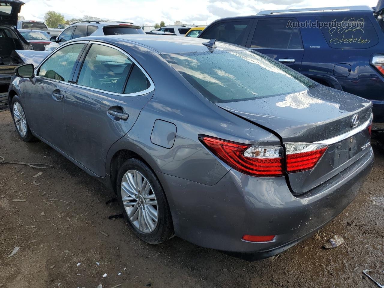 2014 Lexus Es 350 Gray vin: JTHBK1GG5E2130586