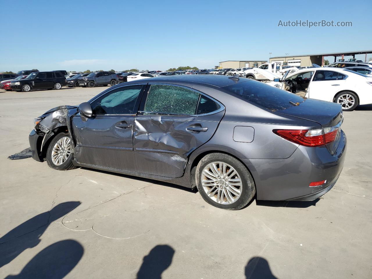 2014 Lexus Es 350 Charcoal vin: JTHBK1GG5E2134685