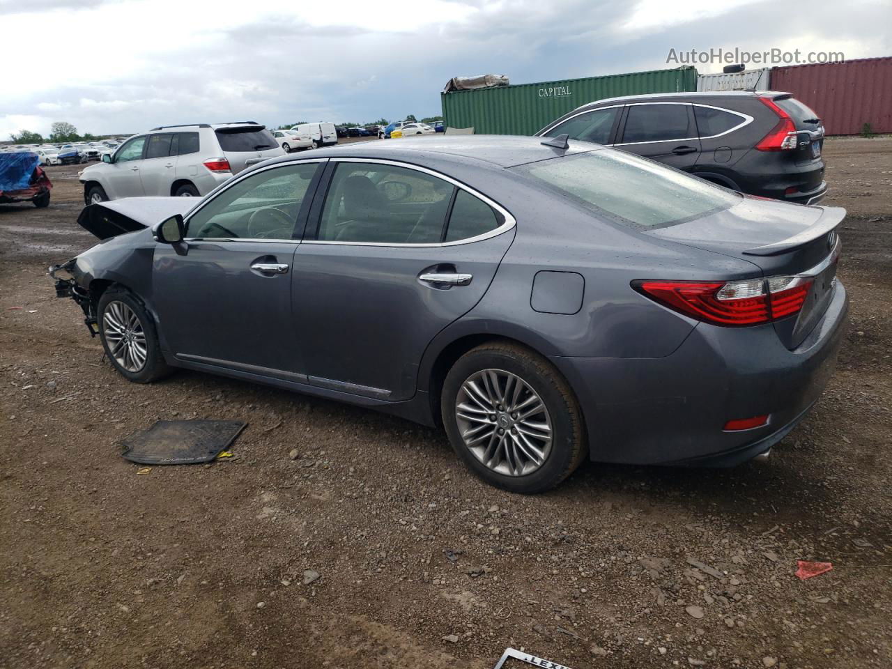 2014 Lexus Es 350 Gray vin: JTHBK1GG5E2136405