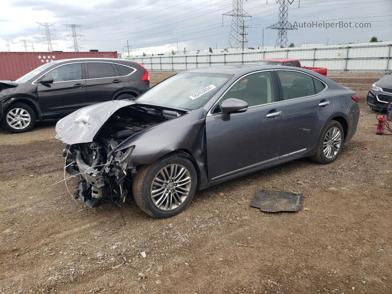 2014 Lexus Es 350 Gray vin: JTHBK1GG5E2136405