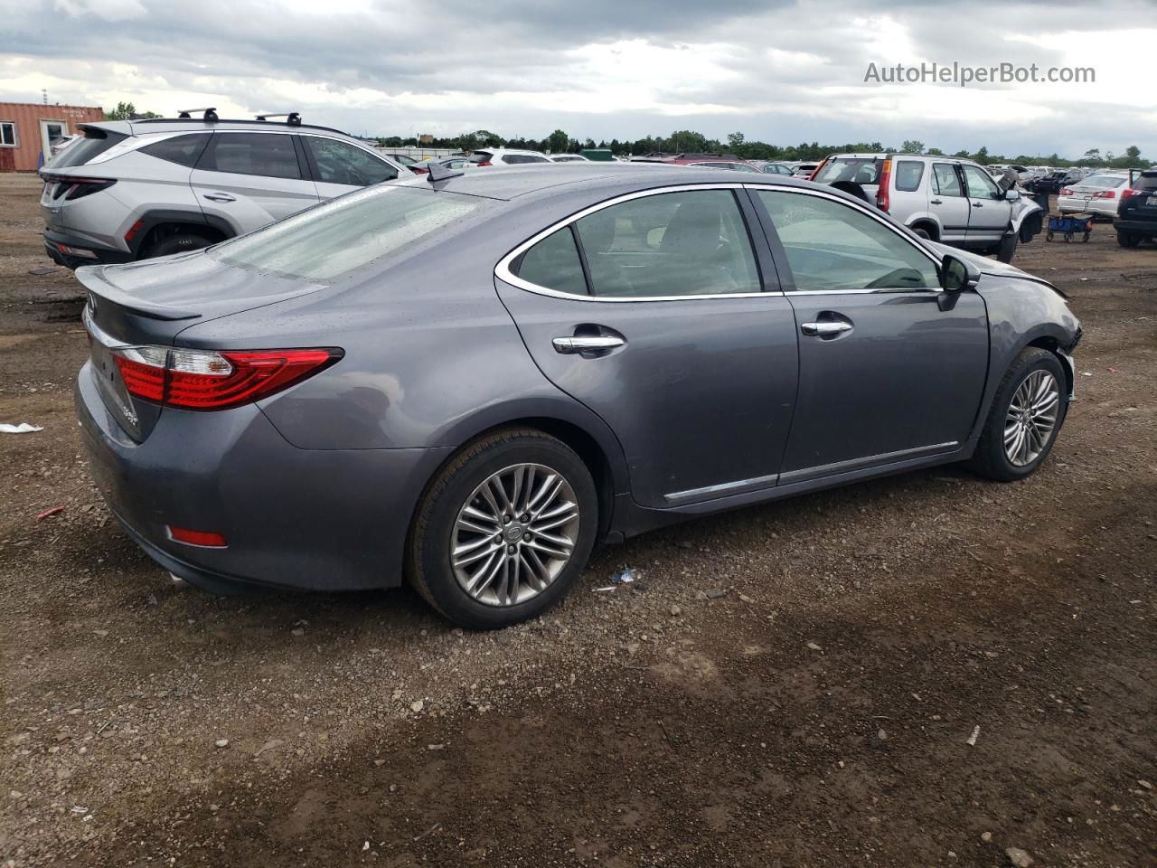 2014 Lexus Es 350 Gray vin: JTHBK1GG5E2136405