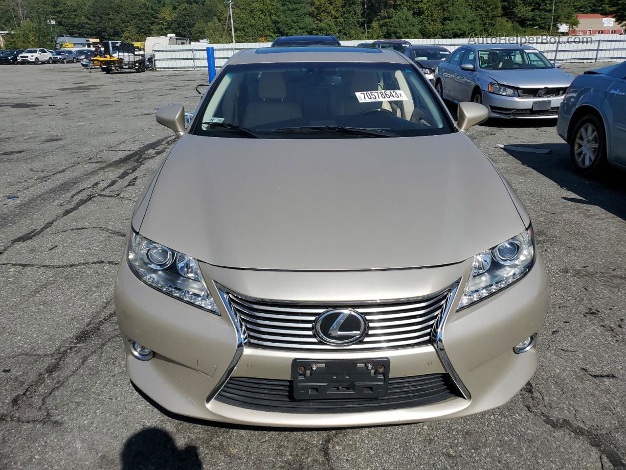 2014 Lexus Es 350 Tan vin: JTHBK1GG5E2147601