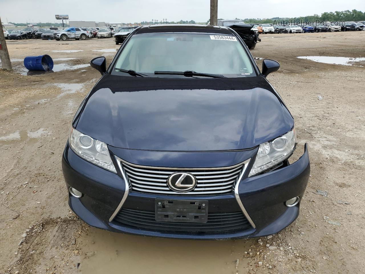 2014 Lexus Es 350 Blue vin: JTHBK1GG5E2148893