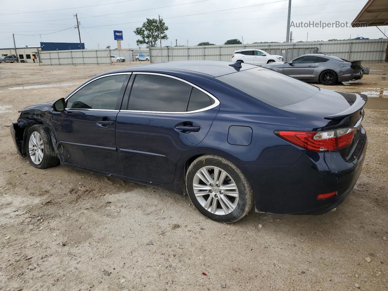 2014 Lexus Es 350 Blue vin: JTHBK1GG5E2148893