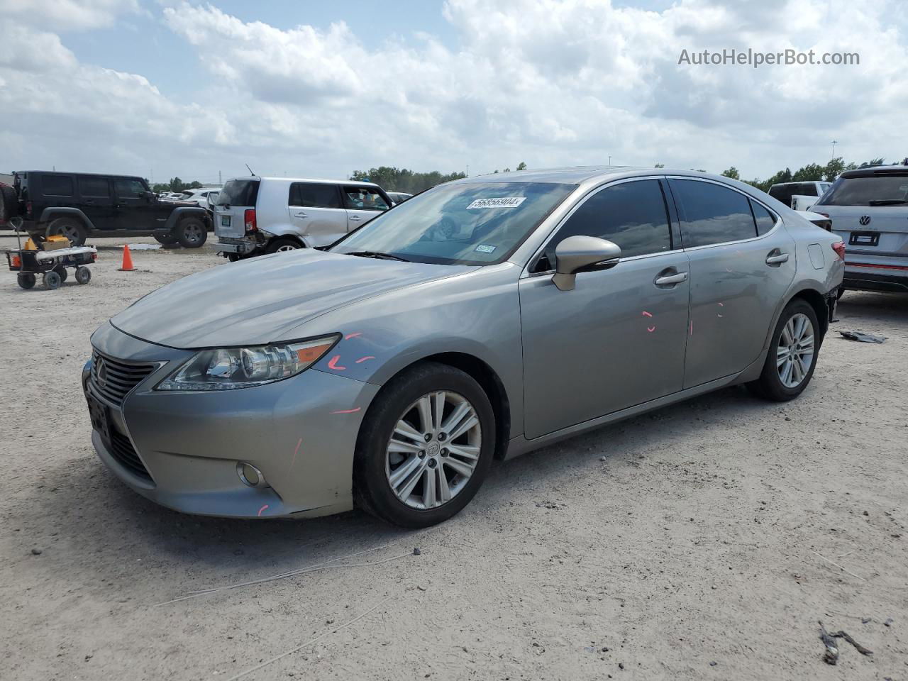 2015 Lexus Es 350 Gray vin: JTHBK1GG5F2156381