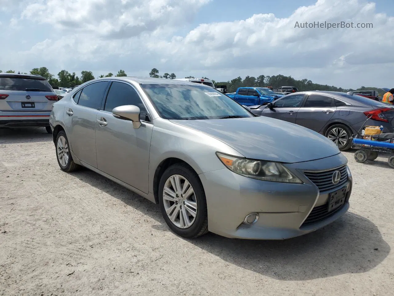 2015 Lexus Es 350 Gray vin: JTHBK1GG5F2156381