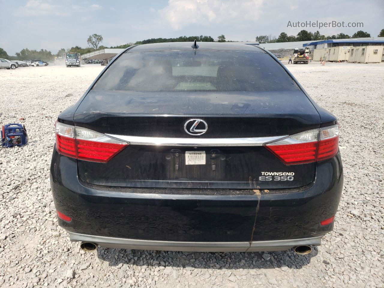 2015 Lexus Es 350 Черный vin: JTHBK1GG5F2159510