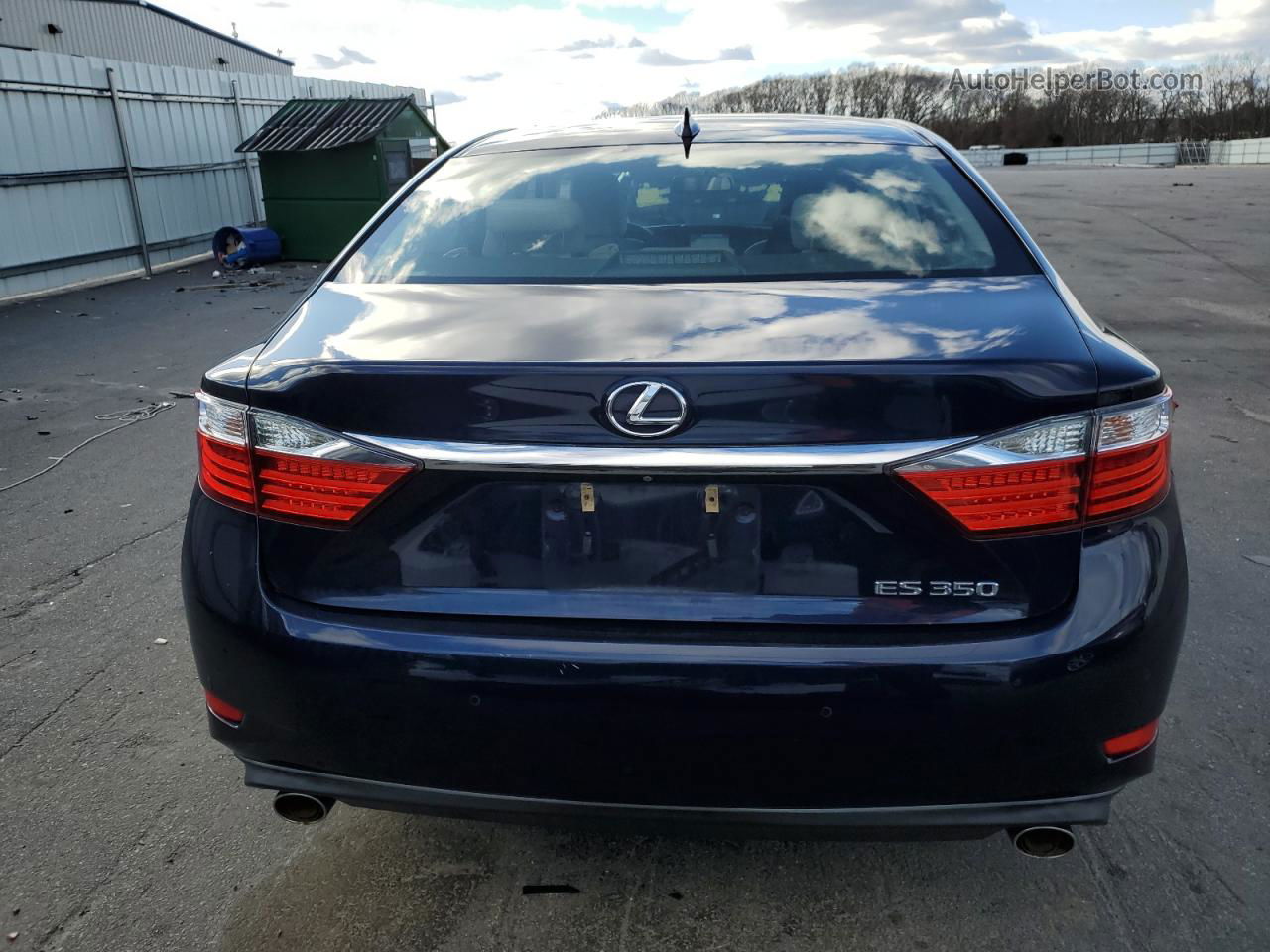 2015 Lexus Es 350 Blue vin: JTHBK1GG5F2160771