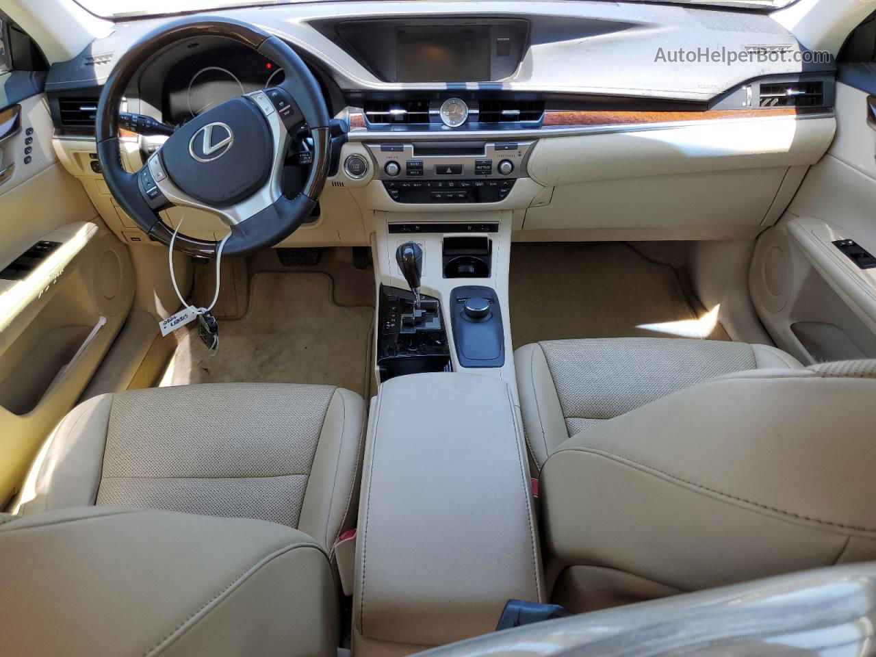 2015 Lexus Es 350 Beige vin: JTHBK1GG5F2161600