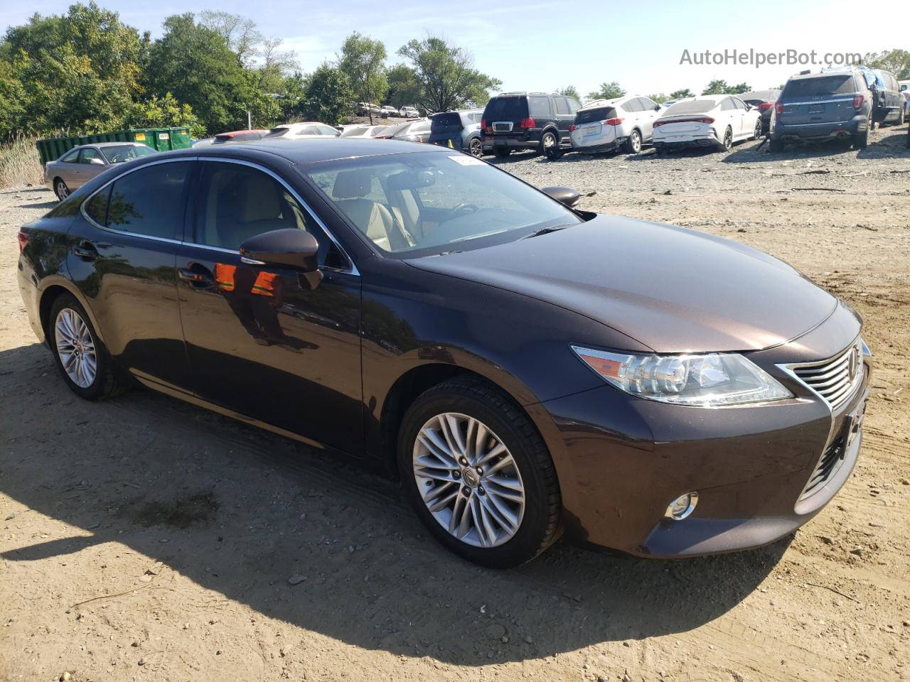 2015 Lexus Es 350 Коричневый vin: JTHBK1GG5F2164349