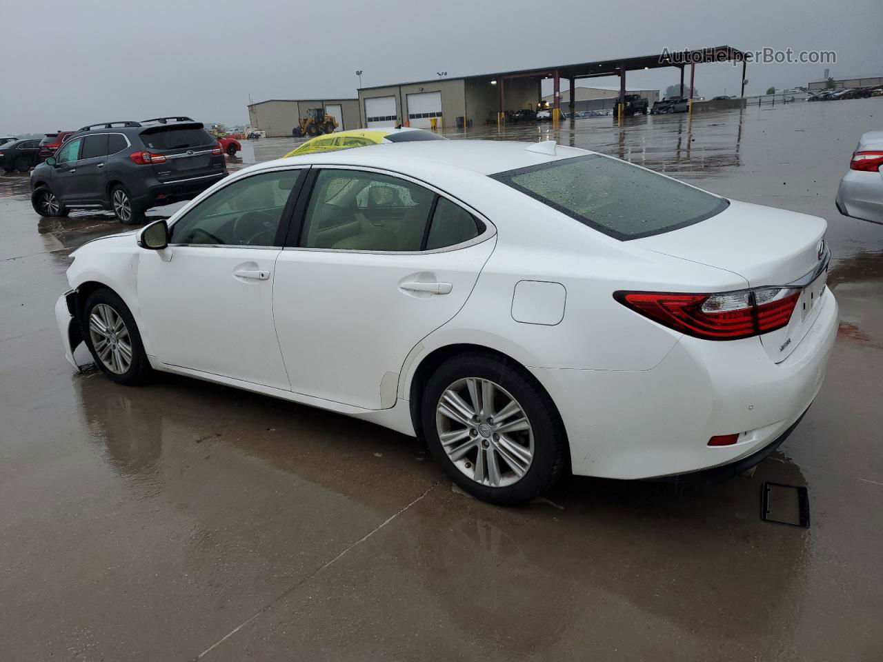 2015 Lexus Es 350 Белый vin: JTHBK1GG5F2173388