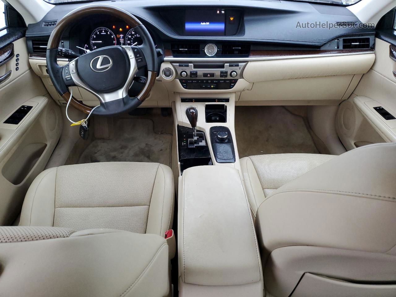 2015 Lexus Es 350 White vin: JTHBK1GG5F2173388