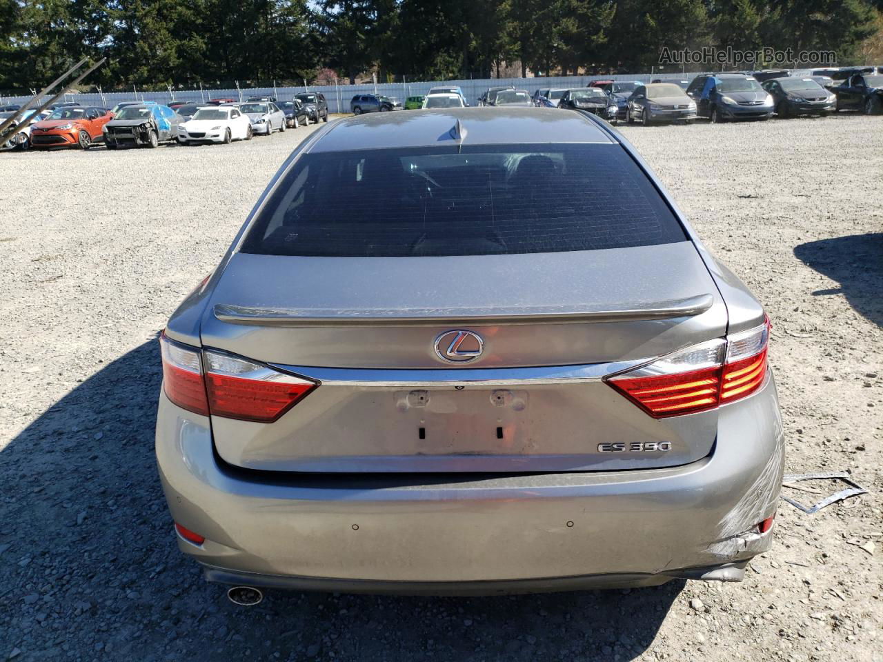 2015 Lexus Es 350 Silver vin: JTHBK1GG5F2176467