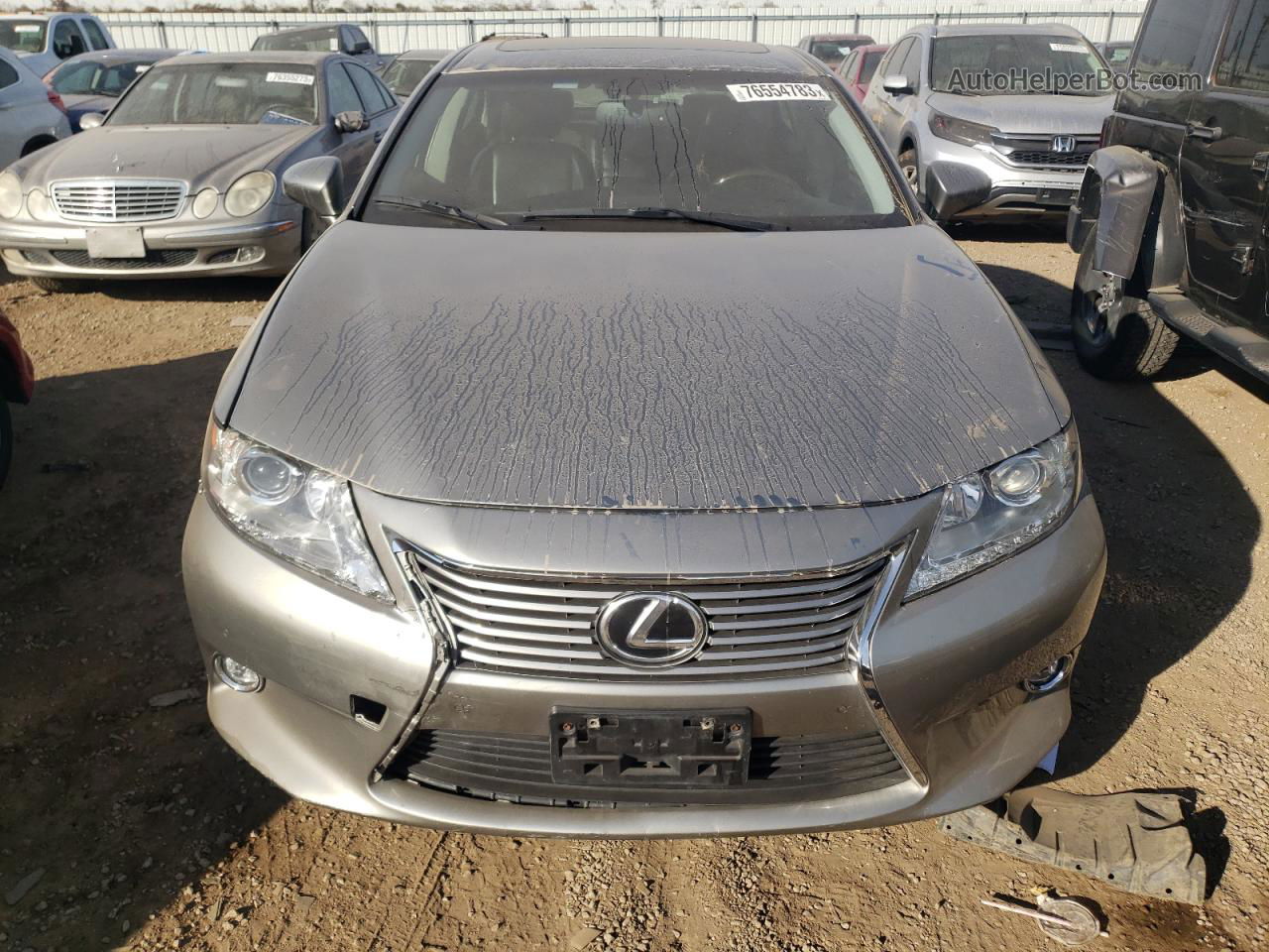 2015 Lexus Es 350 Серебряный vin: JTHBK1GG5F2177389