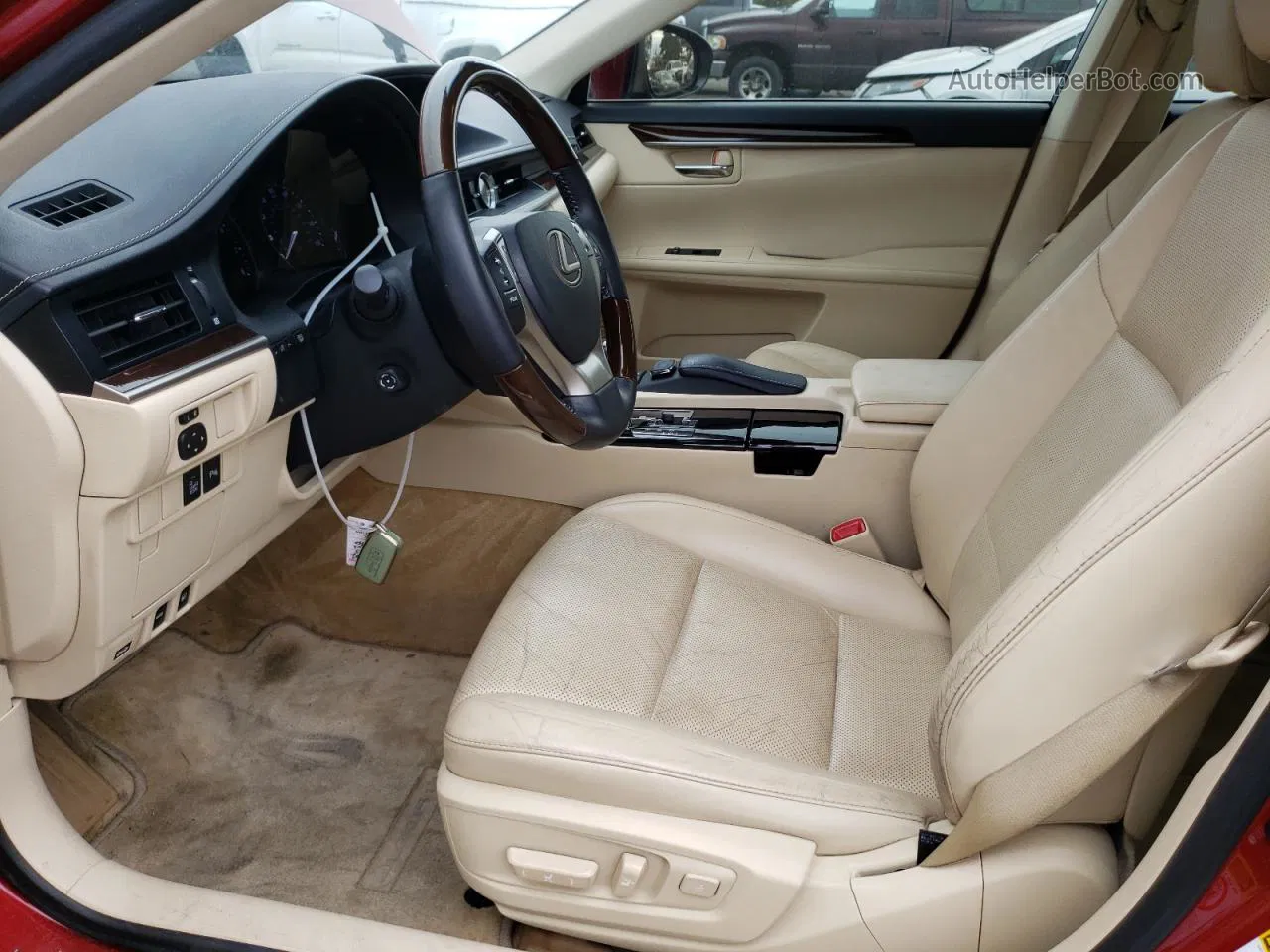 2015 Lexus Es 350 Красный vin: JTHBK1GG5F2177554