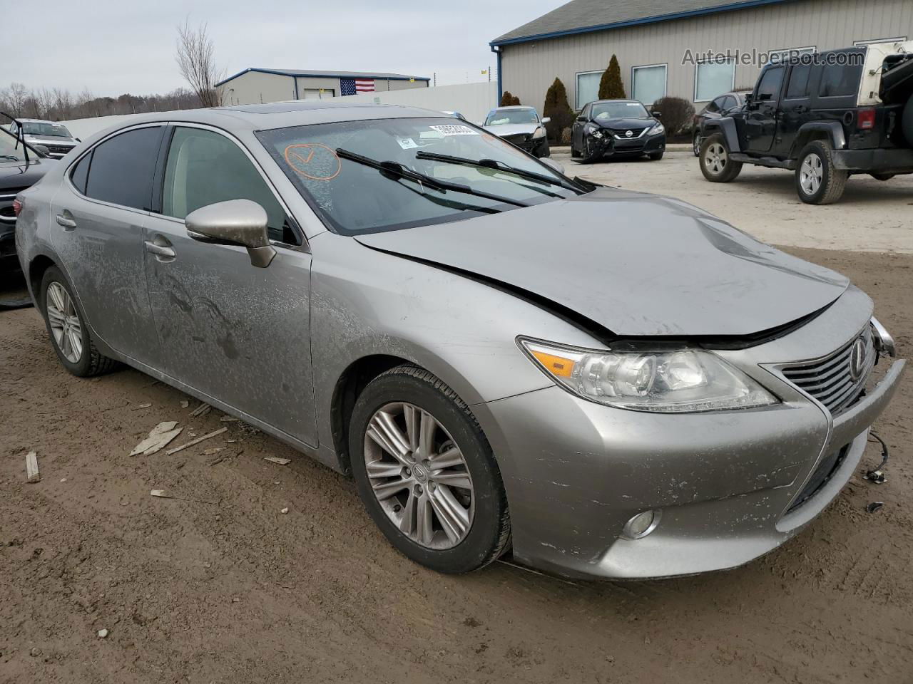 2015 Lexus Es 350 Серебряный vin: JTHBK1GG5F2178008